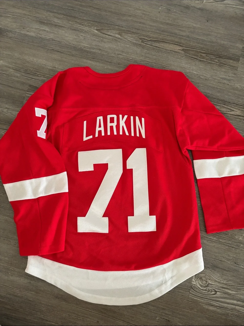 NHL Kids Red and White Hockey Jersey Top